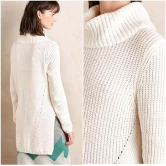 Anthropologie Sweaters - Anthropologie Moth High Low Hem Sweater